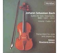 Rowland-Jones, Simon - Suites for Solo Violoncello Bwv1007 [Import]