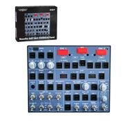 Rowsfire A107 V3.0 A32X MAX Panel de luz superior, con interruptores táctiles retroiluminados, Plug & Play a través de USB, compatible con FENIX A32X, FBW A32X, equipo profesional de cabina de