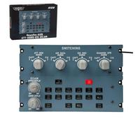 Rowsfire A109 V3.0 A32X/A31X/A350 ATT-ADIRS-HIELO XECAM HOME COCKPIT HOME COCKPIT - MSFS 2020/2024 - Compatible con Fenix, FBW e Ini (retroiluminación + carcasa metálica + V3 Light Syn)