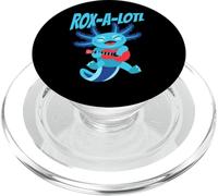 Rox A Lotl Rocking Axolotl Guitarrista PopSockets PopGrip para MagSafe