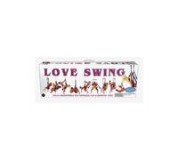 Roxanne liga del corsé y G-String tamaño XL Negro-Rojo, Paquete 1er (1 pieza)