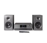 Roxel Pulse - Radio por Internet todo en uno, reproductor de CD HIFI con DAB+| WiFi habilitado | Spotify Connect y podcasts | Transmisión de audio BT | Radio FM | 100 W RMS | HDMI ARC | LCD | USB