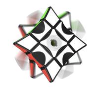 ROXENDA 1x3x3 Cubo mágico de Velocidad Combinado con un Spinner, diseñado para aliviar el estrés de los niños (Negro)