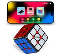 ROXENDA 3x3 Smart Cube, Cubo Mágico 3x3 Conexión Bluetooth, Diseño Stickerless, Sistema Magnético Ajustable, Compatible con App Smart Player