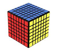 ROXENDA Cubo de Velocidad 7x7, Qixing 7x7x7 Speed Cube Etiqueta Súper Duradera con Colores Vivos (7x7x7)