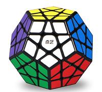 ROXENDA Dodecaedro Cube, Cubo Mágico de Pentagonal Speed Cube, Súper Duradero y Fácil Giro, Pegatinas Versión
