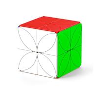 ROXENDA Speed Cube, Cubo Mágico Four Leaf Clover, Rompecabezas para Niños y Adultos para Disfrutar de Diversión Mental en Casa, Escuela o Fiesta