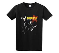 Roxette Pop Rock Music Duo Legend Men's T-Shirt Unisex Black Men Tees XXL
