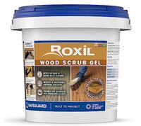 Roxil Exfoliante para Madera - 5 Litros - Limpiador a Base de Ácido Oxálico para Reavivar Muebles de Exterior y Terrazas Desgastadas, Restaurar el Color y a Veta de la Madera
