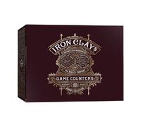ROXLEY GAMES | Iron Clays 200 | Luxury Gaming Chip Set Accessory | 2 Players | 20-40 Minutes