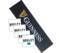 Roxley Guinness Bar Runner | Irish Dry Stout | Lager Beer | Man Cave | Fabricado en Reino Unido
