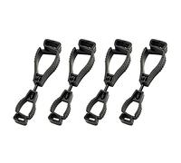 RoxNvm - Pinza para guantes, Guante Grabber Clip, 4 piezas Alicates de guante de trabajo de seguridad Alicates de guantes, Pinza de guante de trabajo para guantes de trabajo (negro)