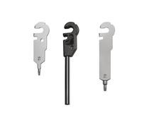 Roxon FLEX FT04 - Construya su propio Juego de Accesorios para Herramientas de Implementos Multiherramienta (T6 Llave Torx, T8 Llave Torx, pedernal)