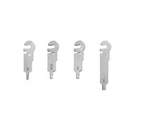 Roxon FLEX FT06 - Construya su propio juego de accesorios para herramientas de implementos multiherramienta (llave hexagonal de 2 mm / 2,5 mm / 3 mm / 4 mm)