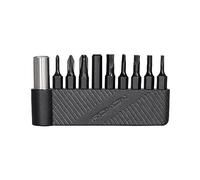 ROXON Grupo de 9 puntas con soporte magnético extendido para adaptar brocas para ROXON KS2E, H1, S802S, S803E, M2, M3, S504G; diferentes tamaños de destornillador T8 T6T10 PH0 PH2