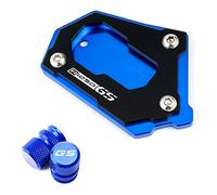 ROXTAN Soportes Laterales Accesorios De Motocicleta para BMW R1250 GS R 1250 GSA R1250GS Adventure R 1250GS Rallye HP Extensión De Soporte Lateral Kickstand Ampliador (Color : Black Blue-Combo)