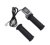 Roxvue Pantalla de Cantidad Eléctrica LCD 124DX 36V/48V con Interruptor Empuñadura del Acelerador Eléctrica para Control de Velocidad de Bicicleta Eléctrica