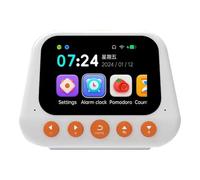 Roxvue Reloj Despertador Inteligente con Inteligencia Artificial para Niños, Máquina de Diálogo de Voz Multifuncional, Reloj Autodisciplinado de Gestión del Tiempo B