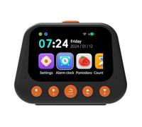Roxvue Reloj Despertador Inteligente con Inteligencia Artificial para Niños, Máquina de Diálogo de Voz Multifuncional, Reloj Autodisciplinado de Gestión del Tiempo A