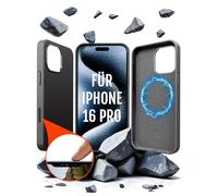 Roxx Next Era - Carcasa rígida para iPhone 16 Pro, con botón de cámara, protector de pantalla y protector de pantalla