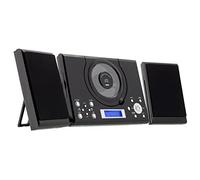 ROXX Sistema estéreo con Reproductor de CD, Radio, Conector para Auriculares y AUX MC201