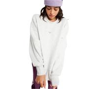 Roxy 2026 Mujer Auge Solar Relajado Sudadera ERJFT05138 - Light Grey Heather