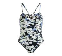 Roxy Active Basic Bañador, Blue/Blue/Yellow, XL para Mujer