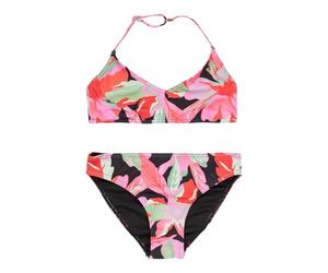 Roxy, Active Traje de dos piezas, Chica, 8 años, Anthracite The Moves Floral