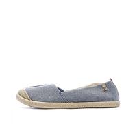 Roxy Alpargatas Flora para Mujer, Azul Chambray Chy, 36 EU