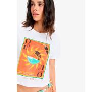 Roxy Atlas Oceanregular Crop ERJZT05921 L Blanco