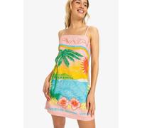 Roxy Atlas Playa Blanca Slip Dress ERJWD03860 L Multicolor