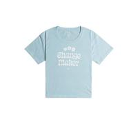 Roxy Back On My Feet D - T-Shirt for Girls 4-16 - Camiseta - Chicas 4-16 - Azul.
