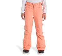 Roxy Pantalones de Nieve para niña, Color Naranja, Talla 16