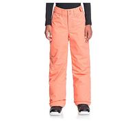Roxy Backyard - Pantalón para Nieve para Niñas 8-16 Pantalón para Nieve, Niñas, Fusion Coral, 8/S