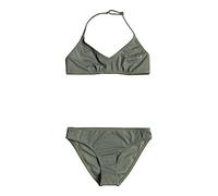 Roxy Basic Active - Conjunto de bikini triangular para Niñas 6-16