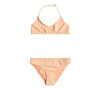 Roxy Basic Active - Triangle Two-Piece Bikini Set for Girls 6-16 - Conjunto de Bikini Triangular - Niñas 6-16 - Rosa.