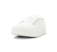 Roxy Bayshore, Mocasín Plano Mujer, Aleación/Blanco Plus, 39 EU