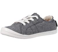 Roxy Bayshore Slip on Shoe, Mocasín Plano Mujer, Negro, 35 EU