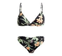Roxy, Beach Classics Fixedtrit Dos piezas, Mujer, XXL, Anthracite Island Escape