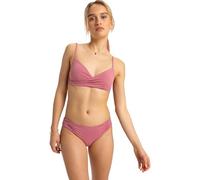 Roxy Beach Classics Hipster Bajo Dos Piezas, Heather Rose, Large Women's