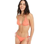 Roxy, Beach Classics Tiki Trit Traje de dos piezas, Mujer, L, Emberglow