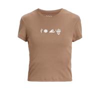 Roxy Beach Love Camiseta, Portabella, L Women's