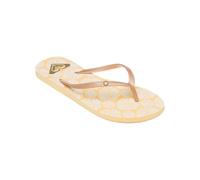 Roxy Bermuda Print, Sandalia Mujer, Yellow/Gold, 37 EU