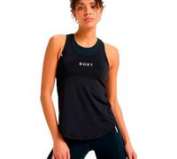 Roxy Bold Moves 2.0 Mesh Tank Top de Punto, Antracita, Small para Mujer