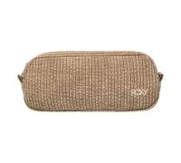 Roxy Bolsa de almacenamiento de pana Feeling Good para mujer, estuche de maquillaje, viaje, organizador, cosméticos, electrónica, digital, reutilizable, cierre de cremallera, bolsa, ligera,