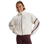 Roxy Boundless Spirit Zippered - Sherpa Jacket for Women - Chaqueta de Sherpa - Mujer - Blanco.