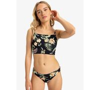 ROXY Braguita de bikini Beach Classics. Color estampado fondo gris oscuro