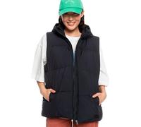 Roxy Bright Side Chaqueta, Anthracite, Estándar para Mujer