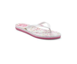 Roxy By The Sea - Beach Flip-Flops for Women - Chanclas de playa - Mujer - Blanco.