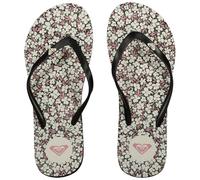 Roxy by The Sea, Sandalia Mujer, Black White Print, 39 EU